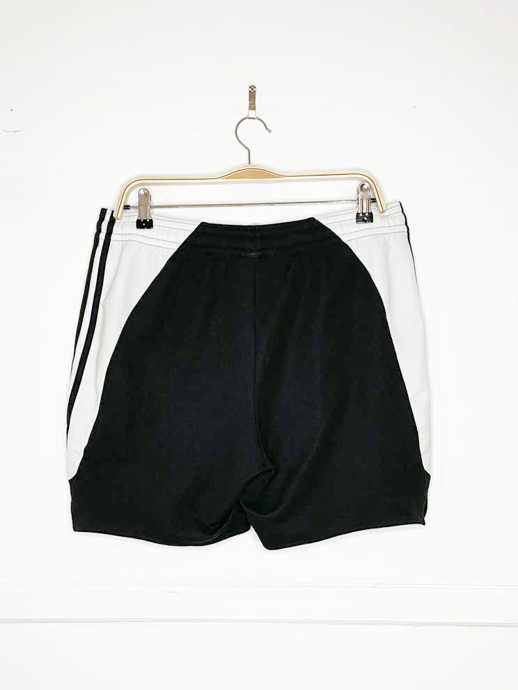 adidas three stripes sporty prep athletic shorts