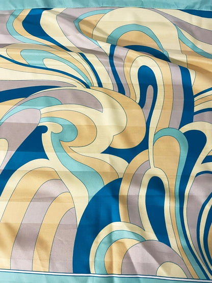 vintage patricia dumont silk retro square scarf - good market thrift store