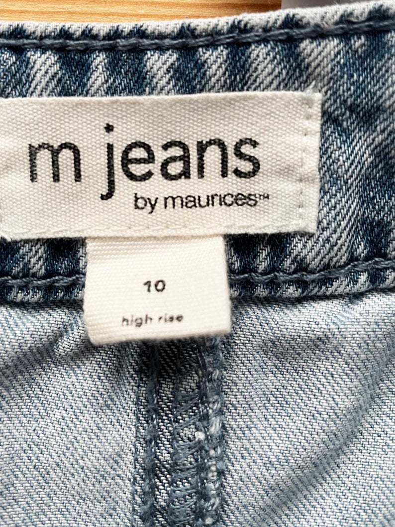 m jeans by maurices denim prairie tiered maxi skirt