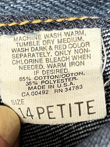 vintage 90s lee high rise stretchy jeans | made in USA
