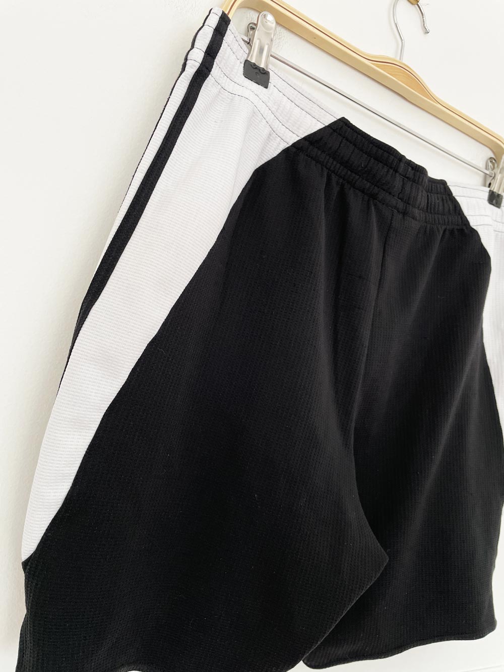 adidas three stripes sporty prep athletic shorts