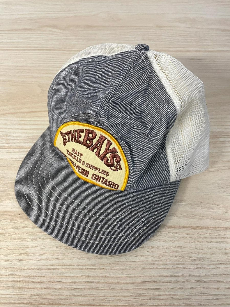 vintage the bays fishing trucker hat - good market thrift store