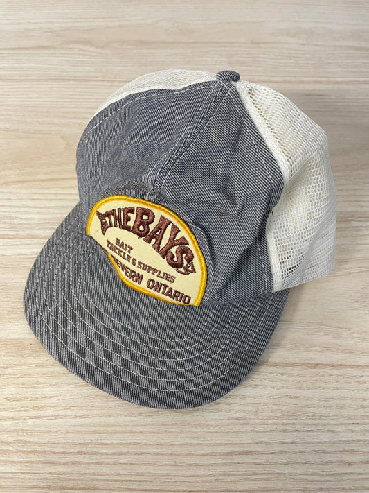 vintage the bays fishing trucker hat - good market thrift store