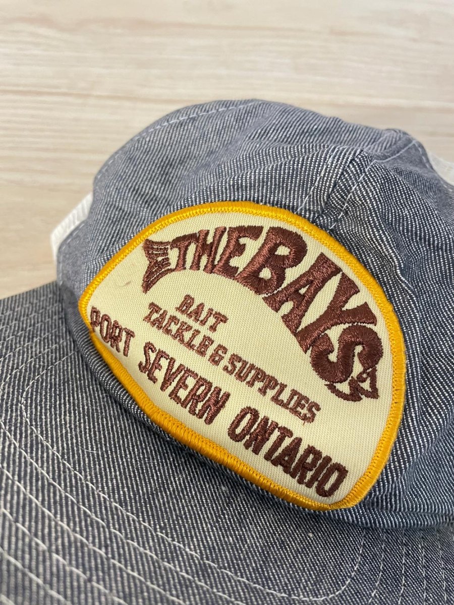 vintage the bays fishing trucker hat - good market thrift store