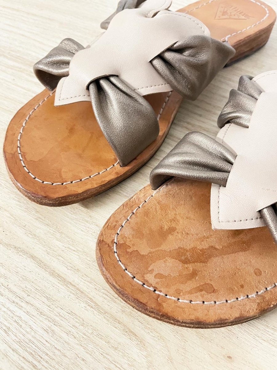 john fluevog rivers tambo leather sandals - good market thrift store