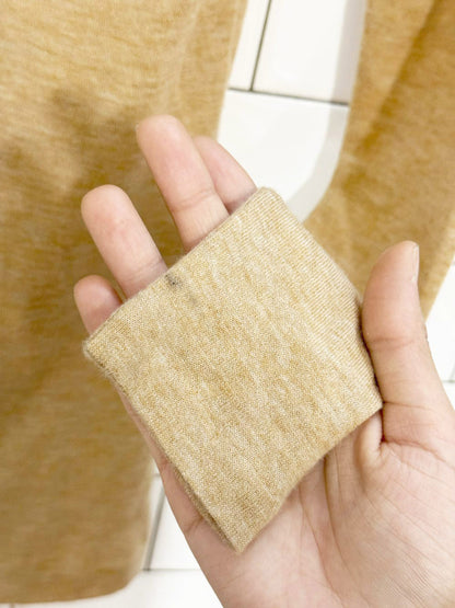 club monaco wool-cashmere turtleneck light knit top