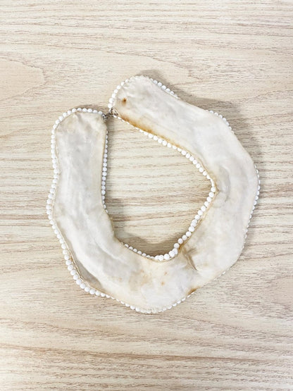 vintage beaded collar necklace - good market thrift store