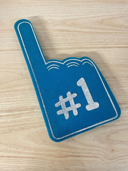 vintage foam finger - good market thrift store