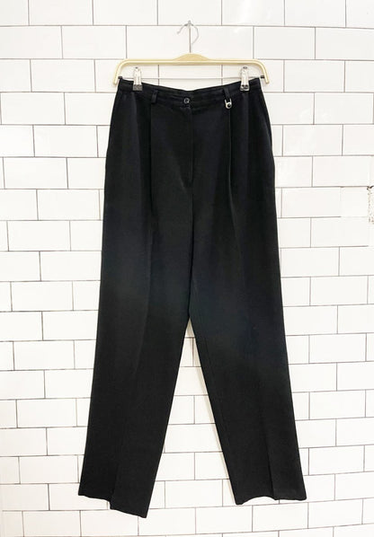 vintage 90s jessica pleated high rise trouser - good market thrift store
