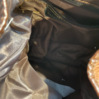 vintage valentino di paolo leather backpack