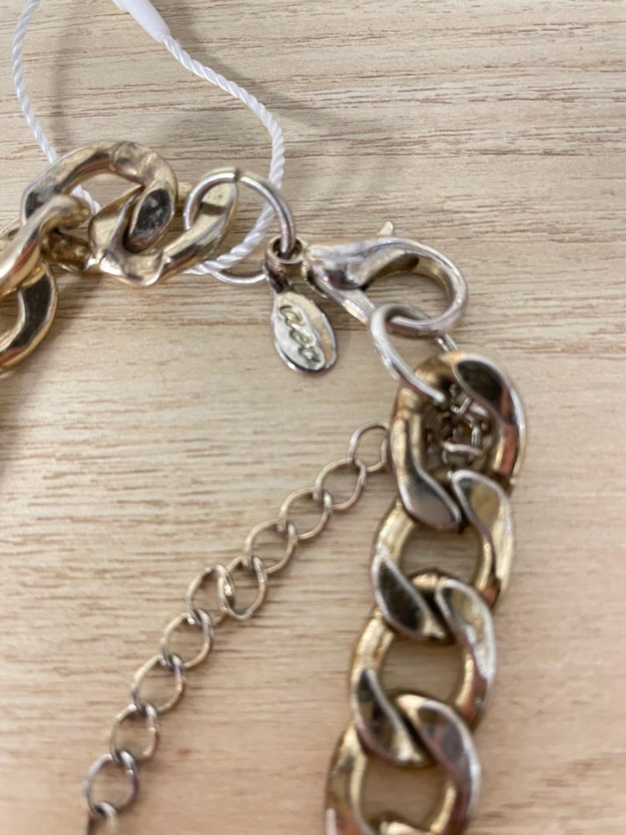 ae chunky chain wreath necklace - good market thrift store