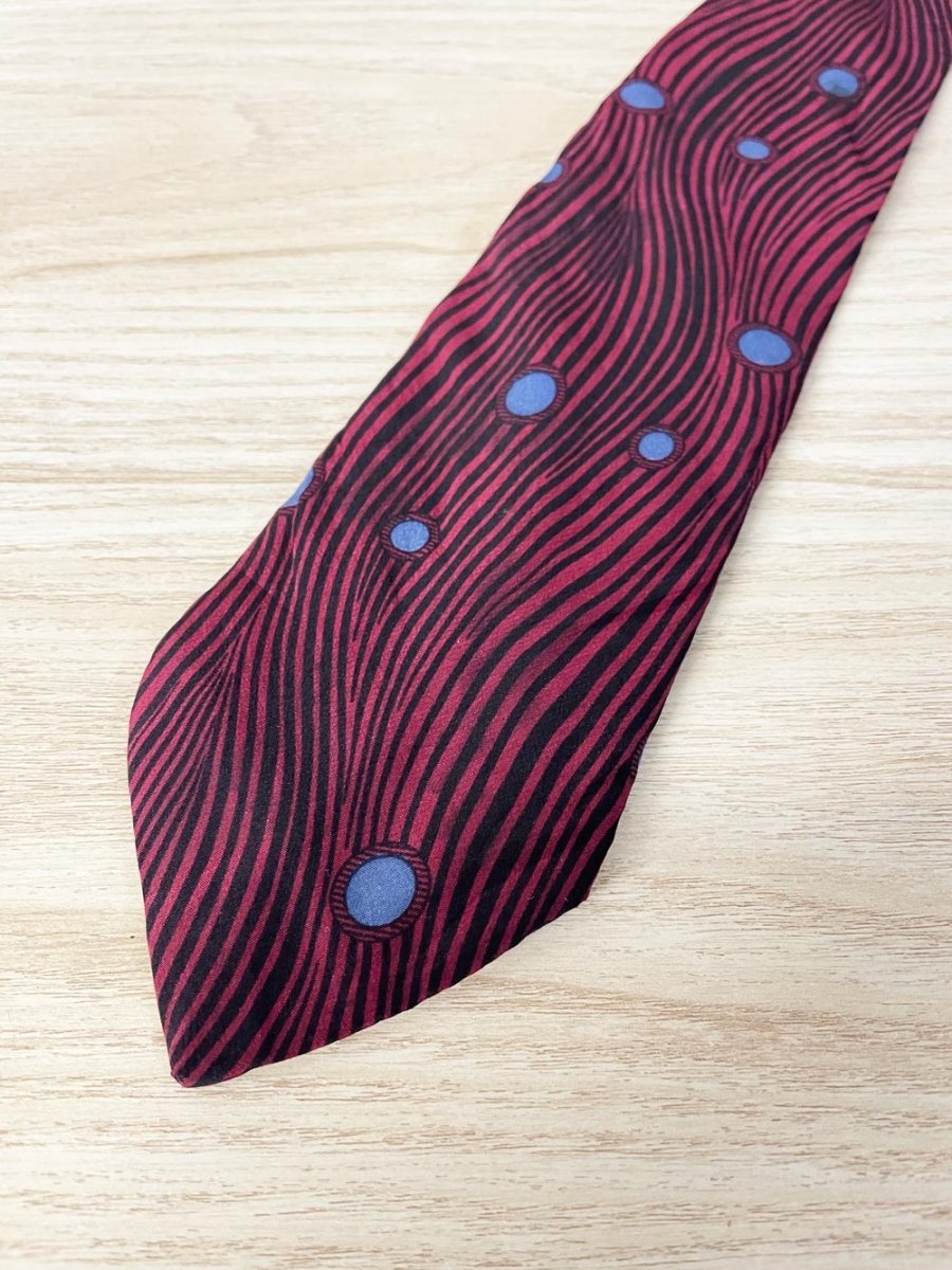 vintage 70s san babila silk tie - good market thrift store