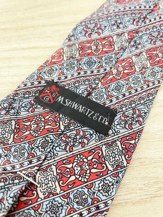 vintage m. schwartz & co silk tie - good market thrift store