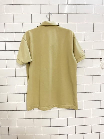 vintaeg lacoste chemise pique polo - good market thrift store