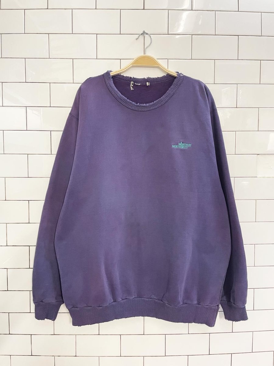 vintage 00s north by northwest distressed cottage crew - good market thrift store