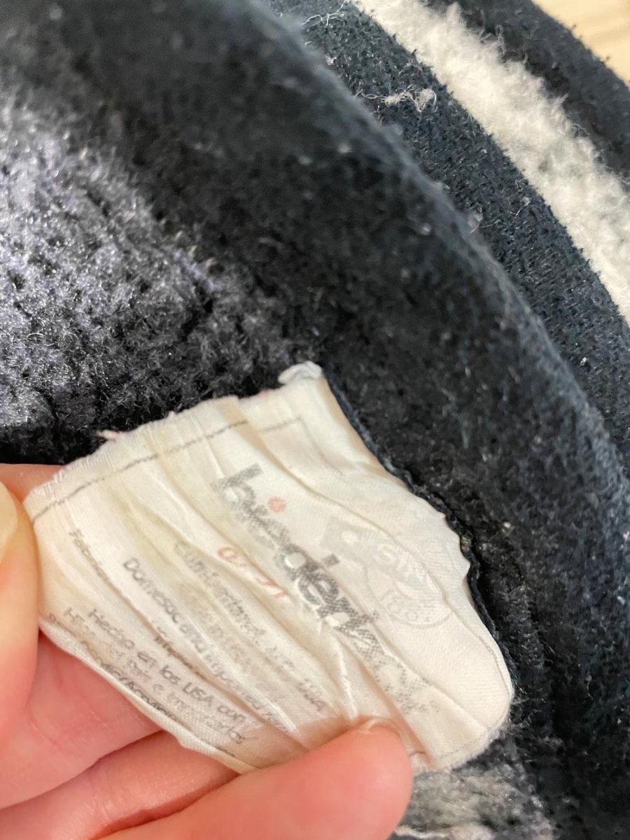 vintage biederlack made in USA wolf camp blanket - good market thrift store