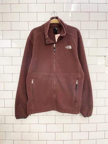 the north face fleece full zip jacket - good market thrift store