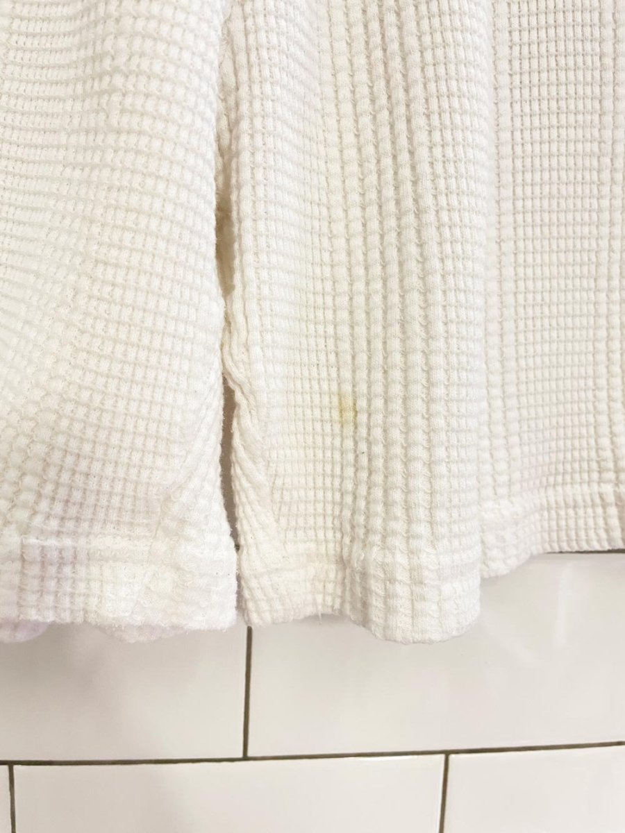 vintage 90s cotton ginny waffle lounge shorts - good market thrift store