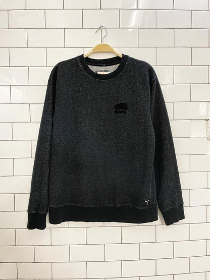 roots 2019 black pepper cooper crew - good market thrift store