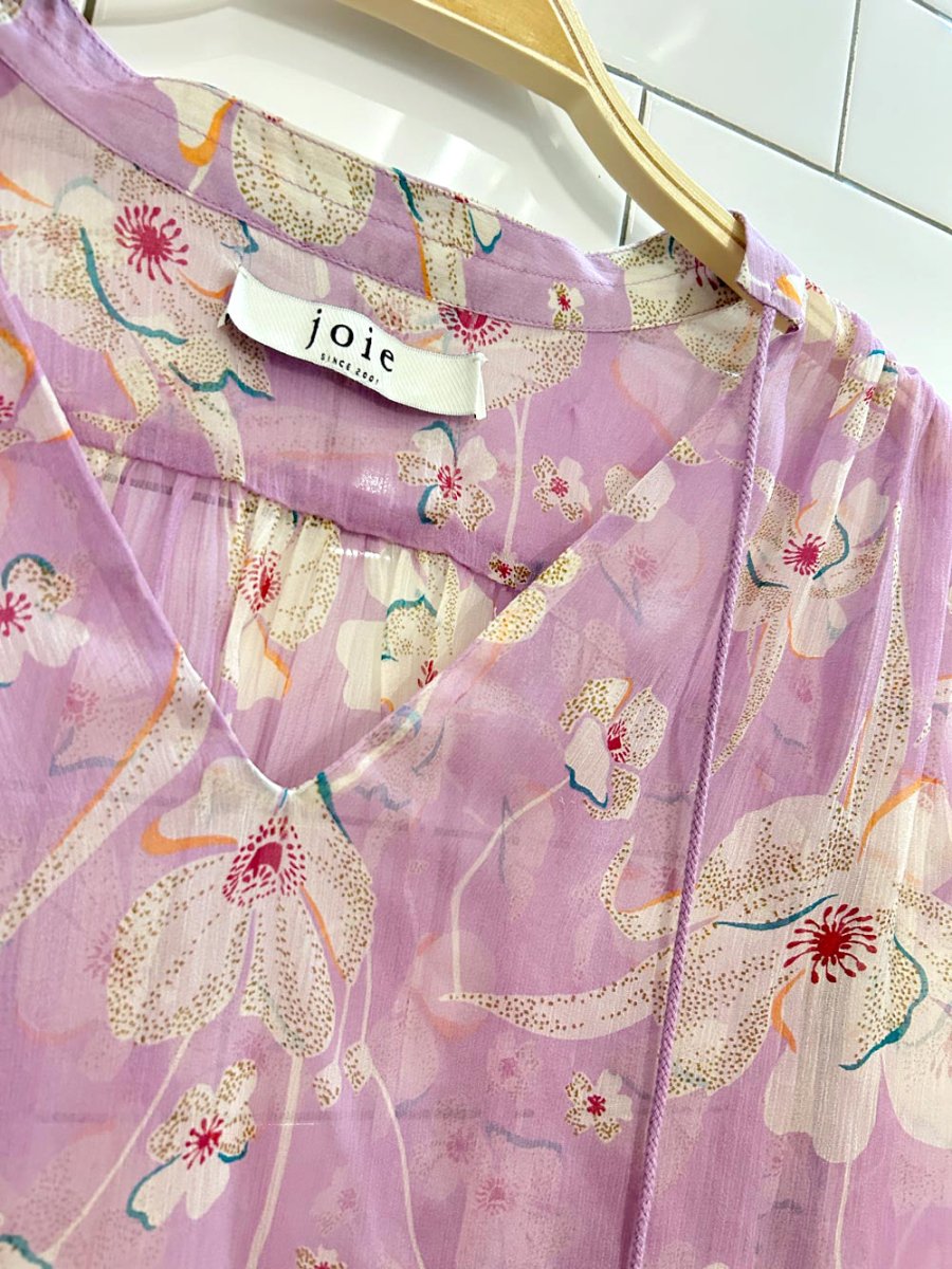 nwt joie 2024 feyanna floral silk chiffon blouse - good market thrift store