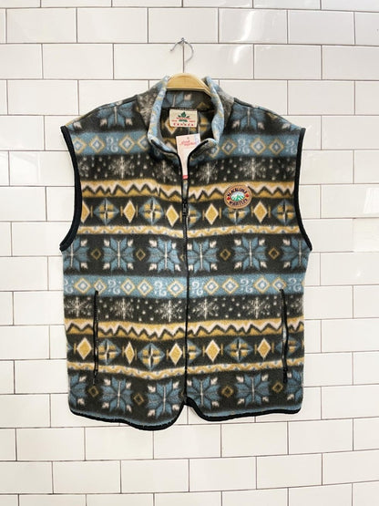 vintage 90s whistler fleece vest - good market thrift store