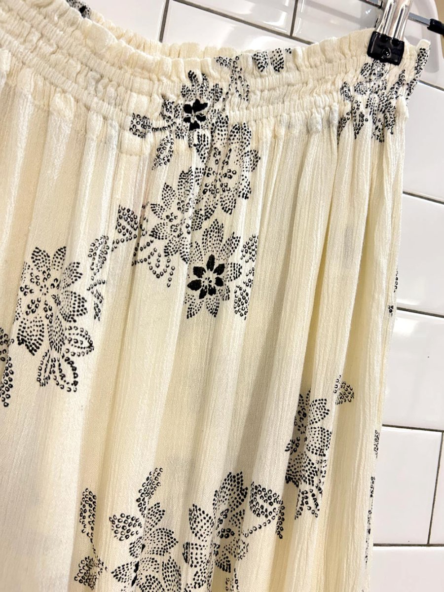 out from under boho floral wide leg pants - good market thrift store