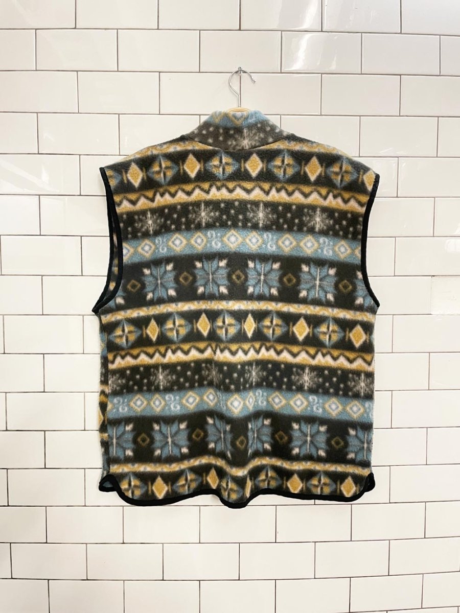 vintage 90s whistler fleece vest - good market thrift store
