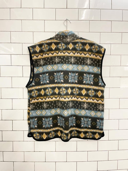vintage 90s whistler fleece vest - good market thrift store