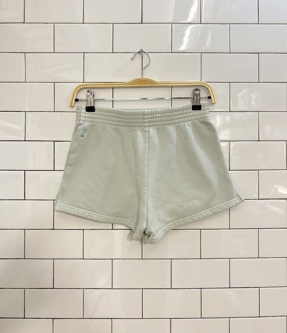 tna cozy fleece perfect sweat shorts - good market thrift store