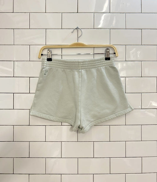 tna cozy fleece perfect sweat shorts - good market thrift store