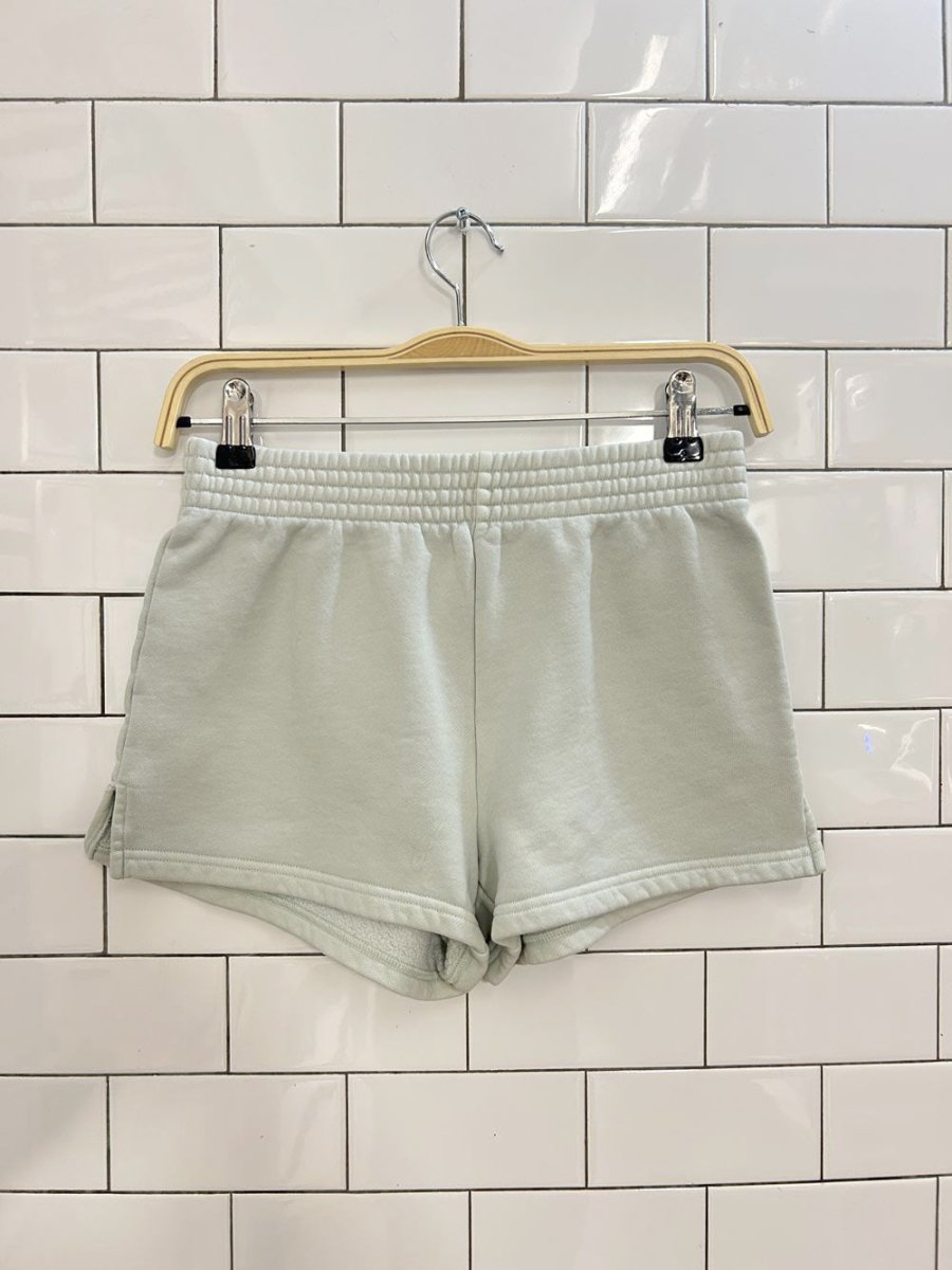 tna cozy fleece perfect sweat shorts - good market thrift store