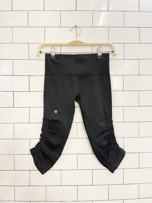 lululemon ebb to street crop leggings - good market thrift store