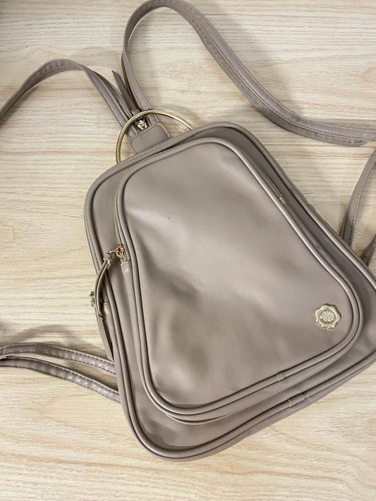 vintage 00s fiorelli faux leather backpack - good market thrift store