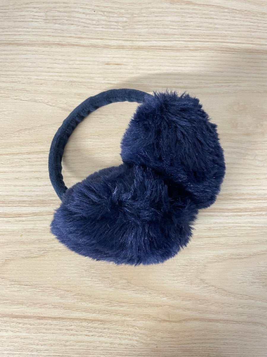 faux fur ear muffs - good market thrift store