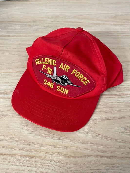 vintage 80s greek air force snapback - good market thrift store