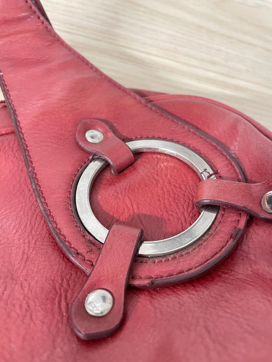 y2k graffity paris soft leather shoulder bag - good market thrift store