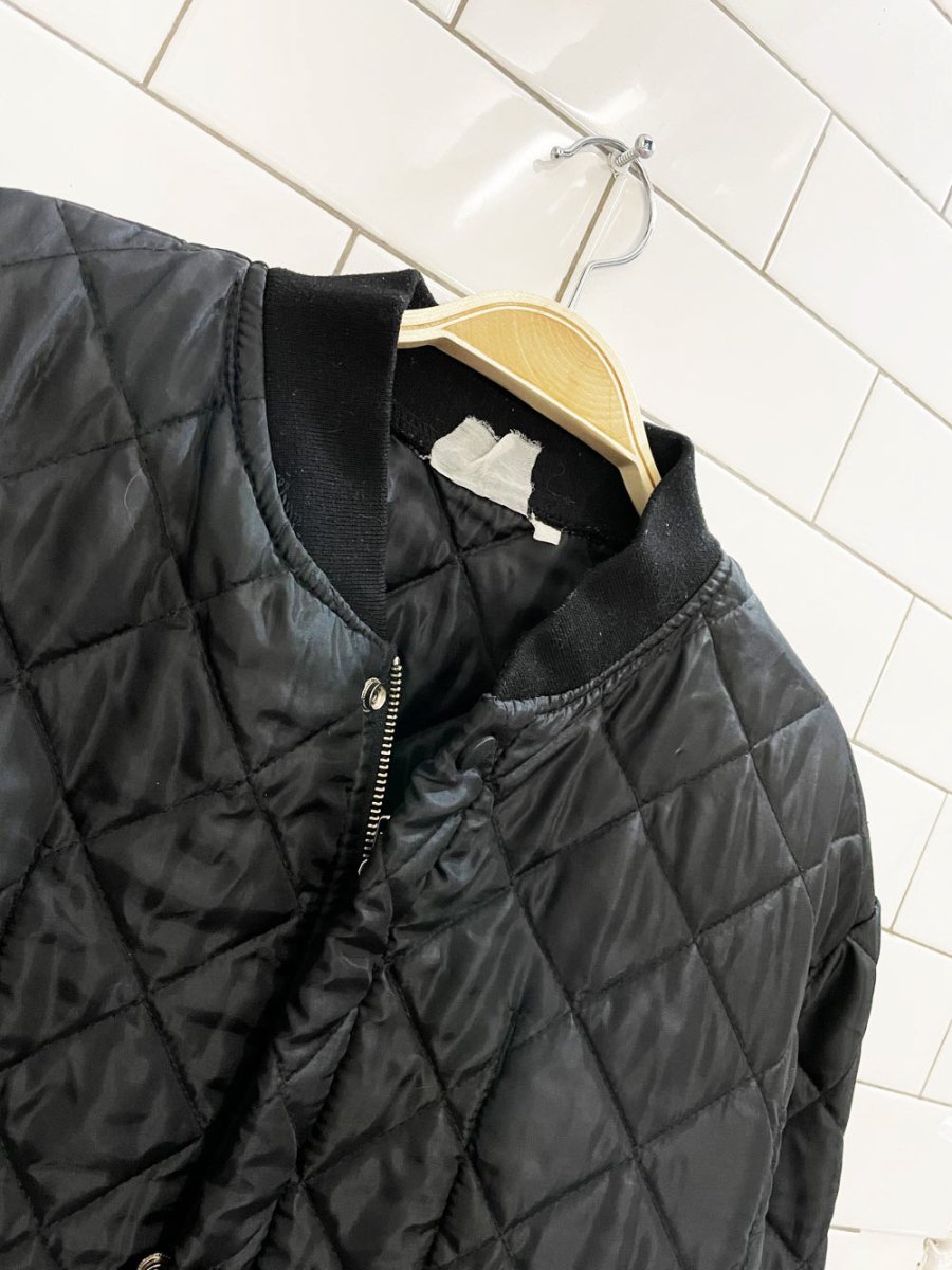 vintage quilted full zip + snap liner jacket - good market thrift store
