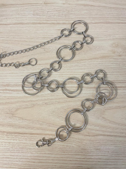 y2k metal chain belt - good market thrift store