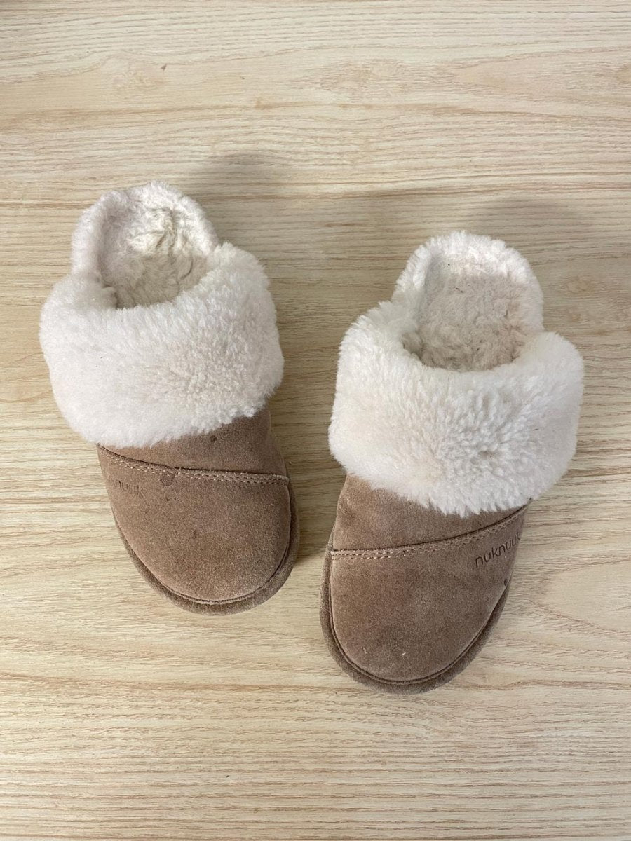 nuknuuk joy sheepskin slippers - good market thrift store