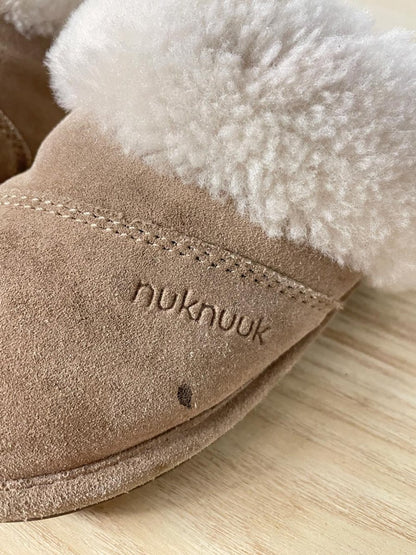 nuknuuk joy sheepskin slippers - good market thrift store