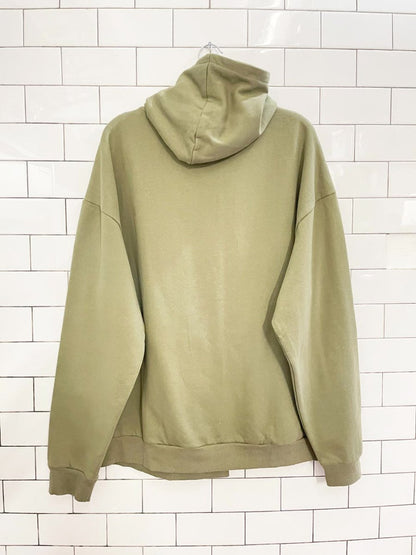 UO x native youth piers asymmetrical fleece hoodie - good market thrift store
