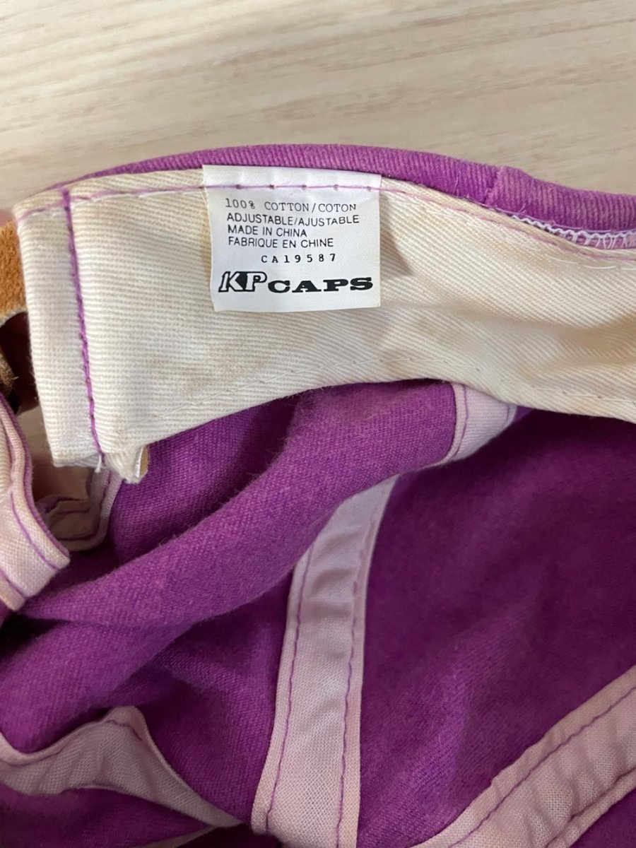 vintage 90s faded cotton minimal hat - good market thrift store