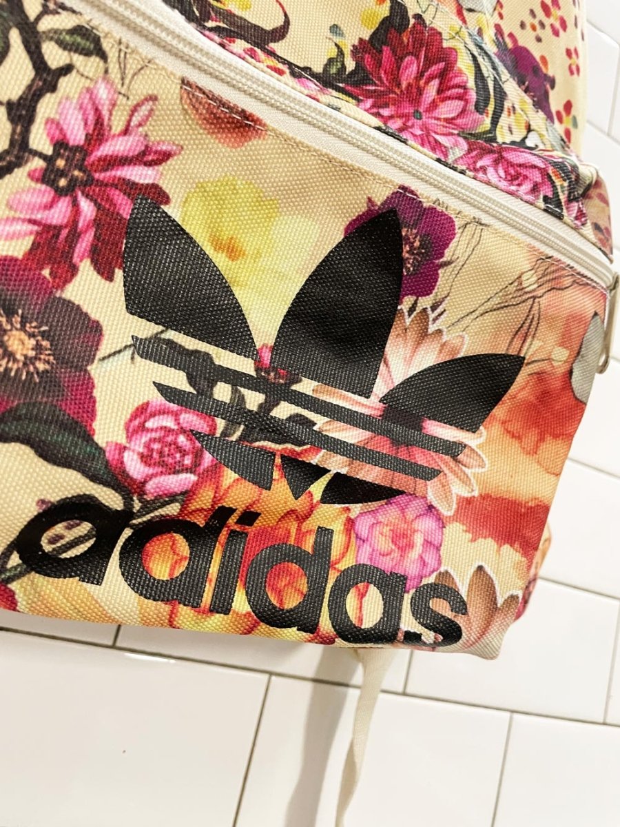 adidas x farm rio floral backpack - good market thrift store