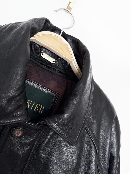 vintage danier soft leather bomber jacket | made in Canada