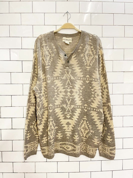 denim & supply RL southwestern knit sweater | ralph lauren - good market thrift store
