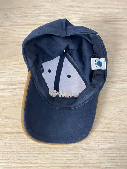 vintage 90s lake louise suede brim hat - good market thrift store