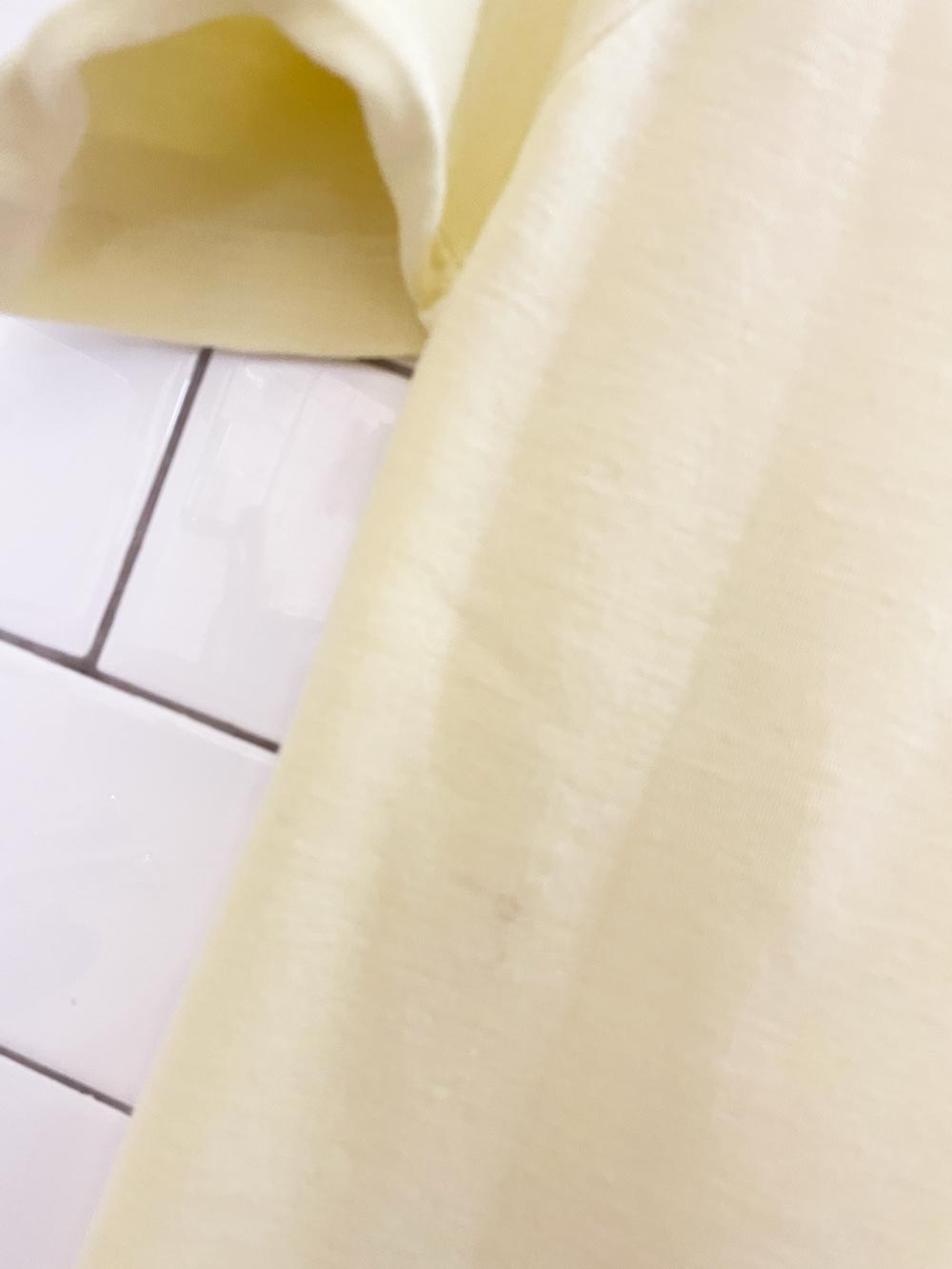 vintage 60s embroidered golf caddy mockneck tee - good market thrift store