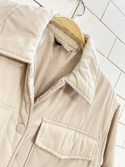 h&m wavy quilted liner shirt jacket - good market thrift store