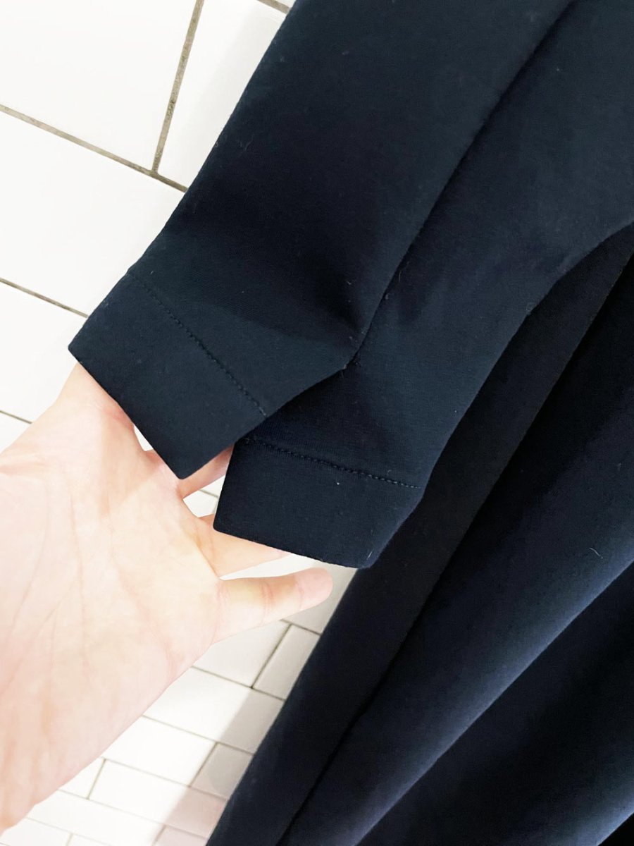 moussy minimal longline sweatshirt cardigan jacket - good market thrift store