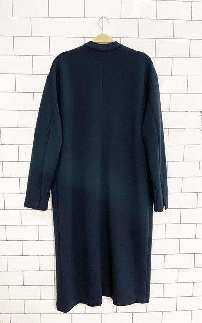 moussy minimal longline sweatshirt cardigan jacket - good market thrift store